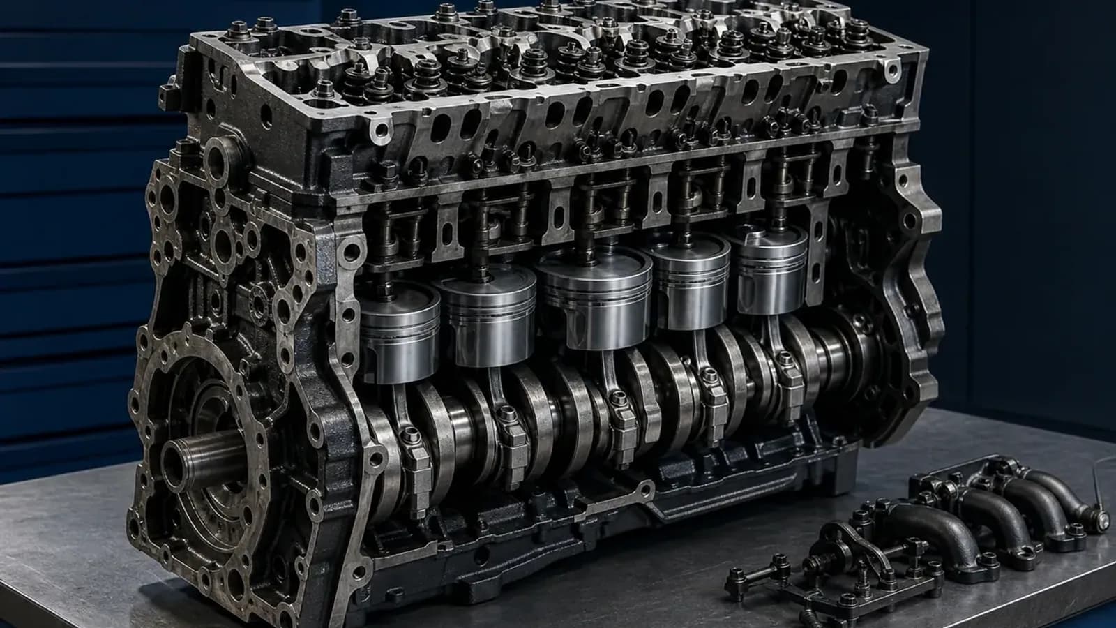 Diesel engine in operation — Fasa Auto Peças